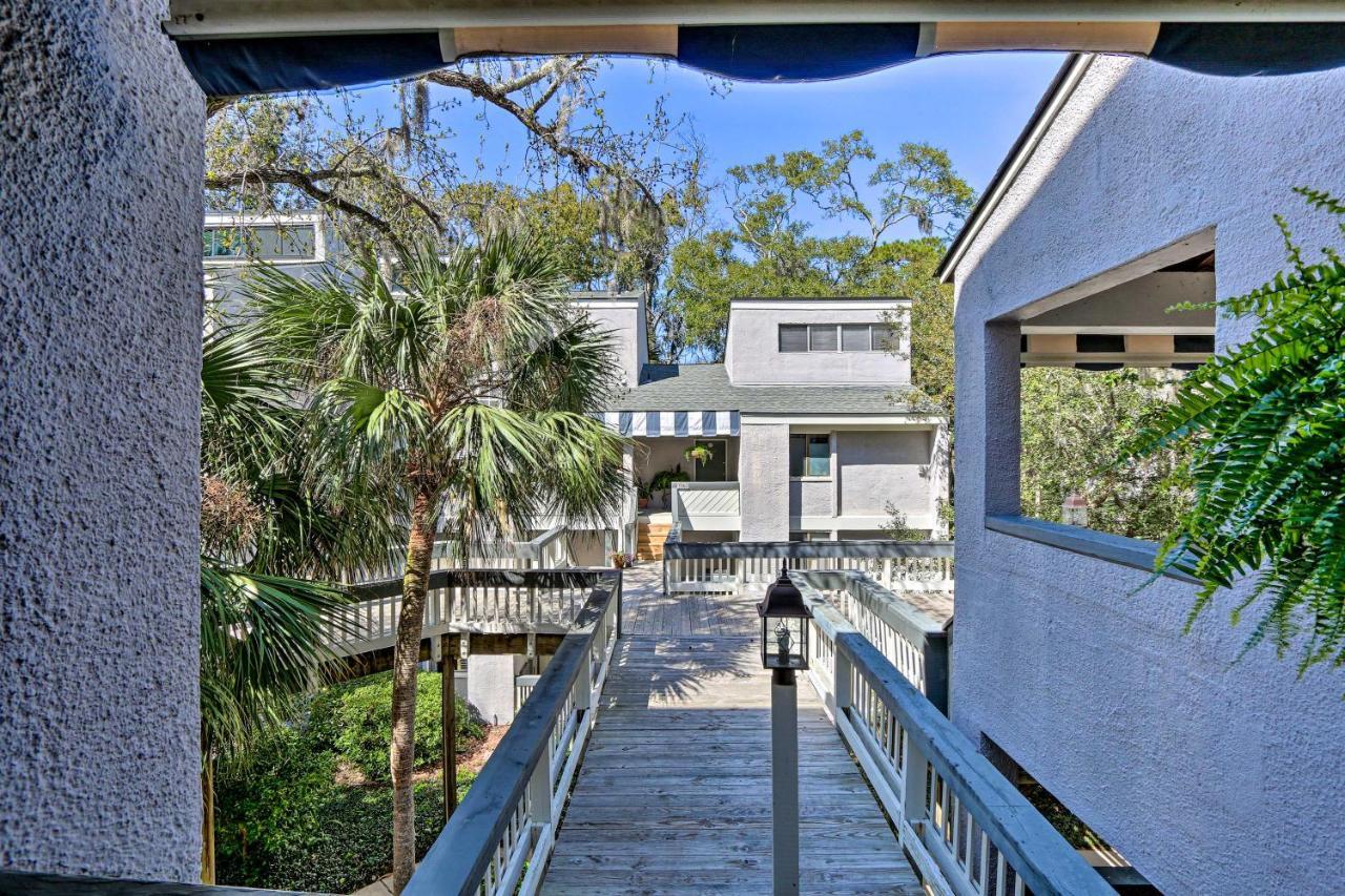 Coastal Oasis With Pool - Walk To Coligny Beach Park Hilton Head Island Exteriör bild